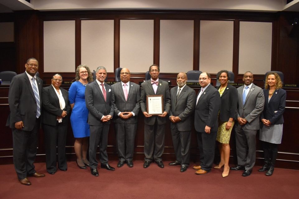 Proud to stand alongside Councilmember Rodney C. Streeter to present an official Proclamation signed on behalf of the Prince George’s County Council to Mayor Eugene W. Grant and the City of Seat Pleasant: A Smart City of Excellence! 
#BuildingthePeoplesMovement