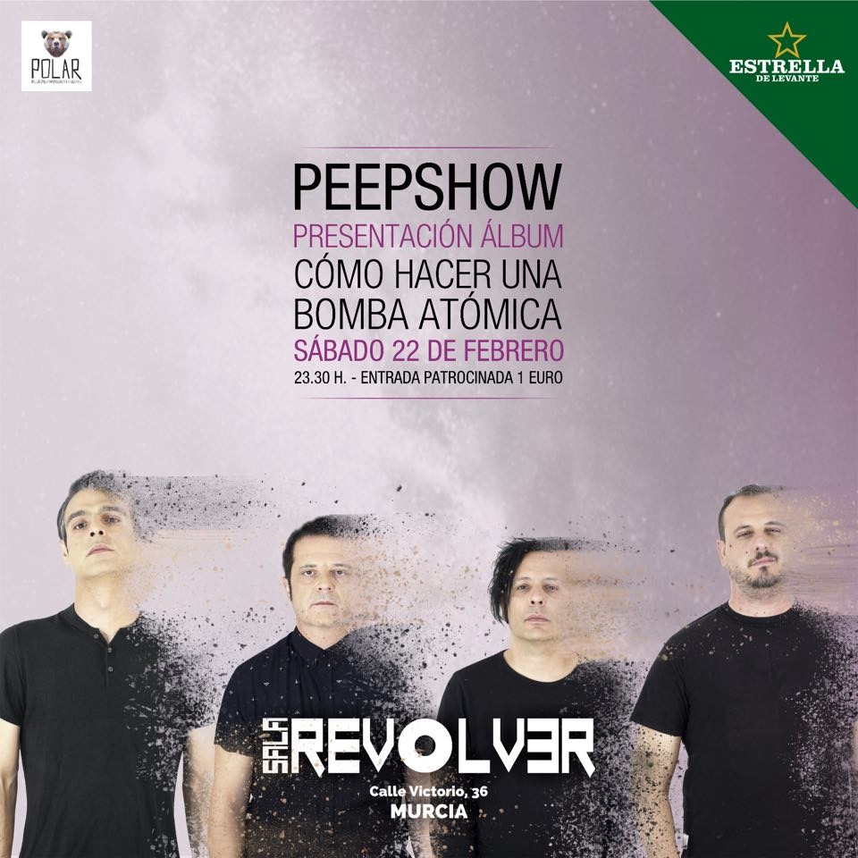 Esta semana en <a href="/SALA_REVOLVER/">SALA REVÓLVER</a> tenemos doble ración de música en directo con Casino y Peepshow.