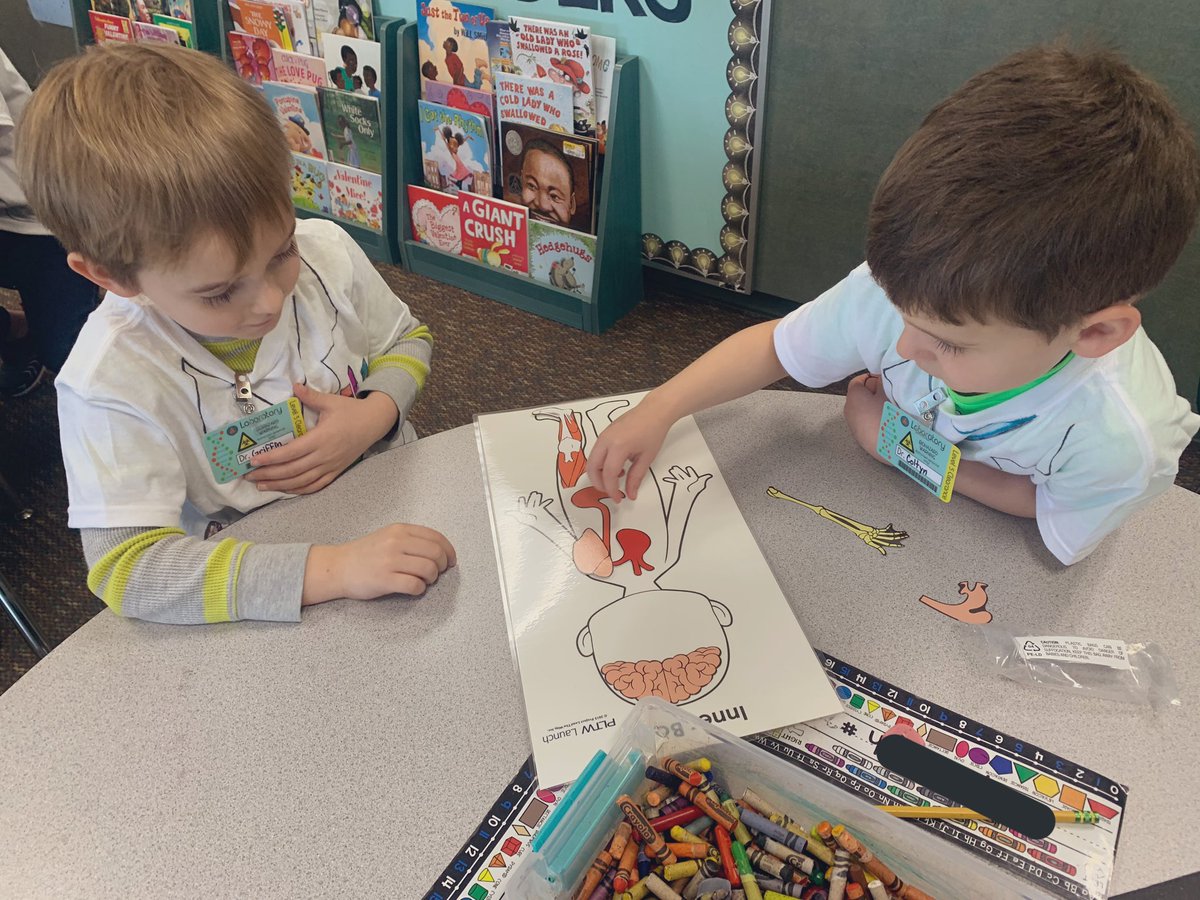 These young doctors have their lab coats on and are taking a deep dive into the structure and function of the human body!