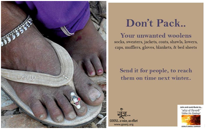 goonj's tweet photo. With winter fading away, you ​may be packing off your sweaters and woolens​. Even the one's you may not have worn at all this season. You can drop it at the nearest Goonj dropping centre​/office.

https://t.co/WNGWpJUYOt

#DontPack #Goonj https://t.co/irnH5qoox7