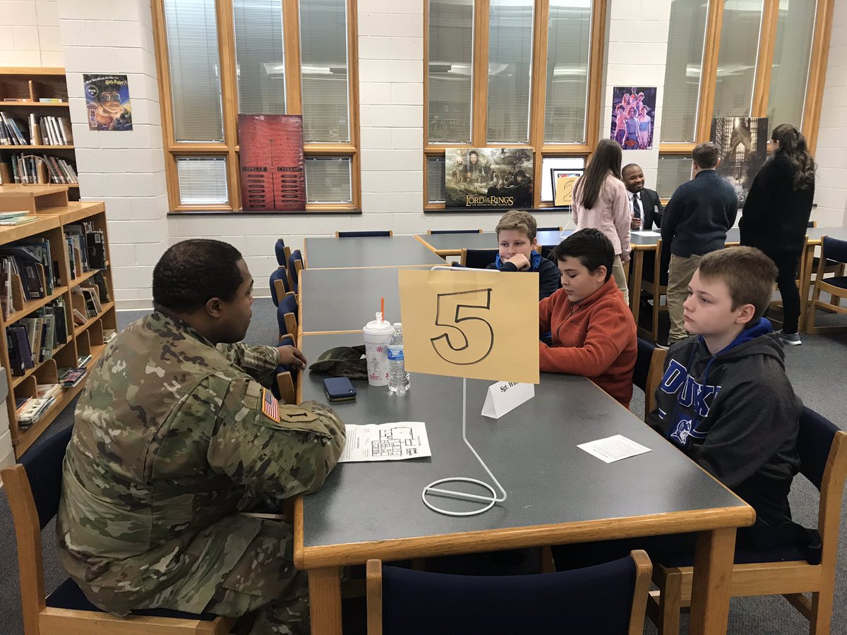 LindeeParsons's tweet photo. #cteweek Northview Career Fair is going strong. We love our community and appreciate volunteers sharing with our students. https://t.co/xMywDKywP4