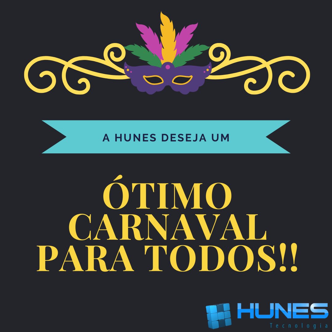 Hunestec's tweet photo. Atenção ao nosso horário de funcionamento no Carnaval!! 
Segunda-feira 24/02 estaremos com funcionários reduzidos por conta do Carnaval.
Terça-feira 25/02 não terá expediente, por conta do carnaval.
Folia para quem é de folia e descanso para quem é de descanso. 💙 https://t.co/UtbYP3GxfJ