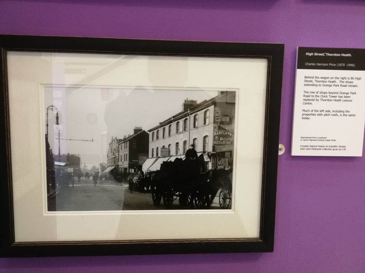 Beautiful exhibition of photographs by Charles Harrison Price at <a href="/MuseumOfCroydon/">Museum of Croydon</a> including Thornton Heath Pond, the High Street and <a href="/SurreyStmarket/">Surrey Street Market</a> in 1928 #croydon #charlesharrisonprice #thorntonheath