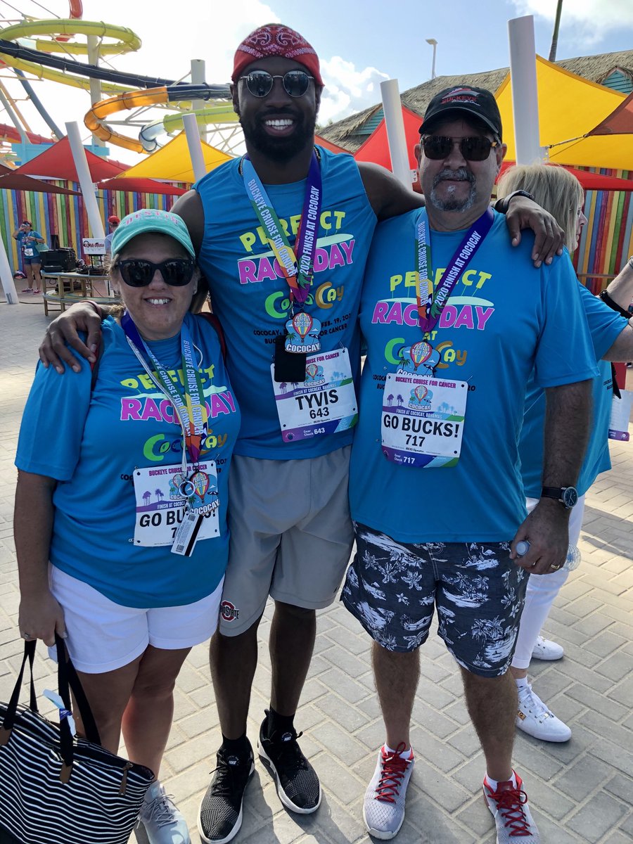 ⁦<a href="/CJ1two/">Cardale Jones</a>⁩ Missed you today, see you at the softball game! #CANCERFREE #2Y10M22D #EVERYDAYISABLESSING #GoBucksBeatCancer