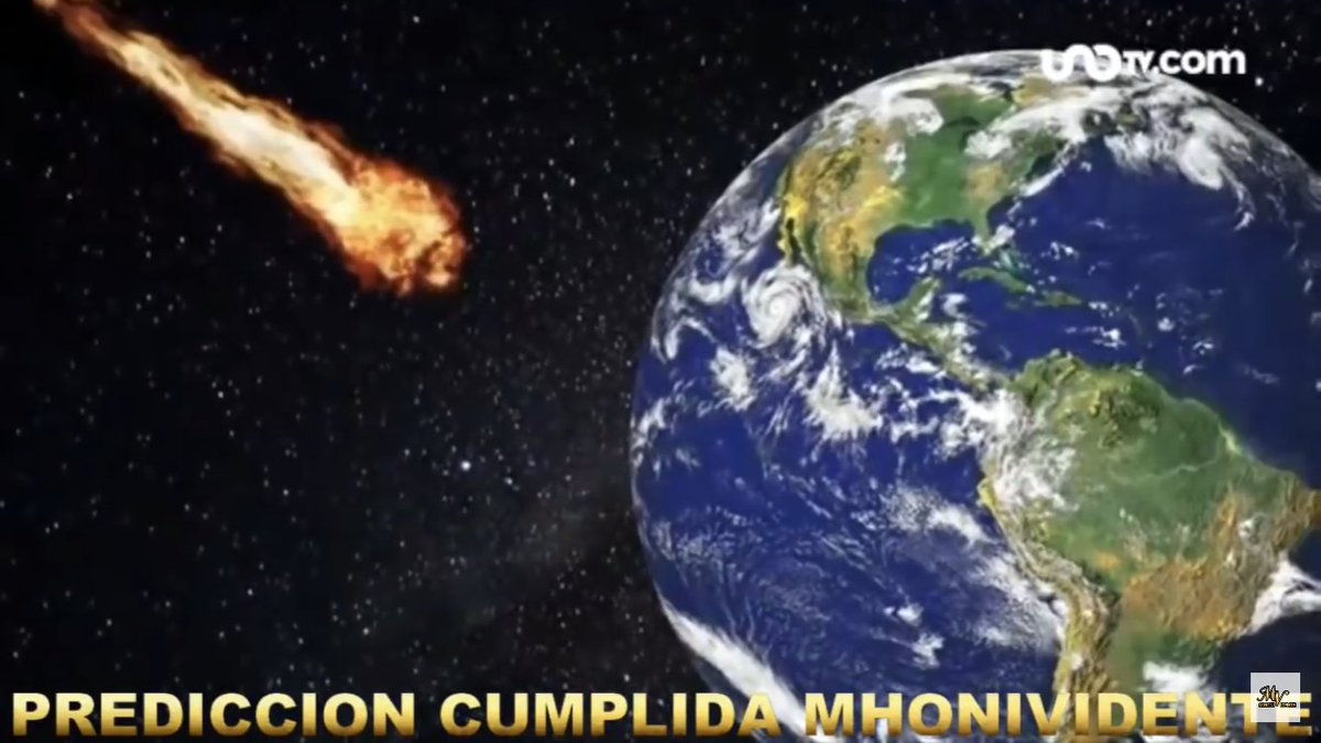treborsauco's tweet photo. @mhonividente @ClubMhoniFan #PrediccionCumplida cae #Meteorito ella ya lo había dicho #MeteoroMexico gracias por compartir tu don con nosotr@s https://t.co/JBUxDU9bPQ