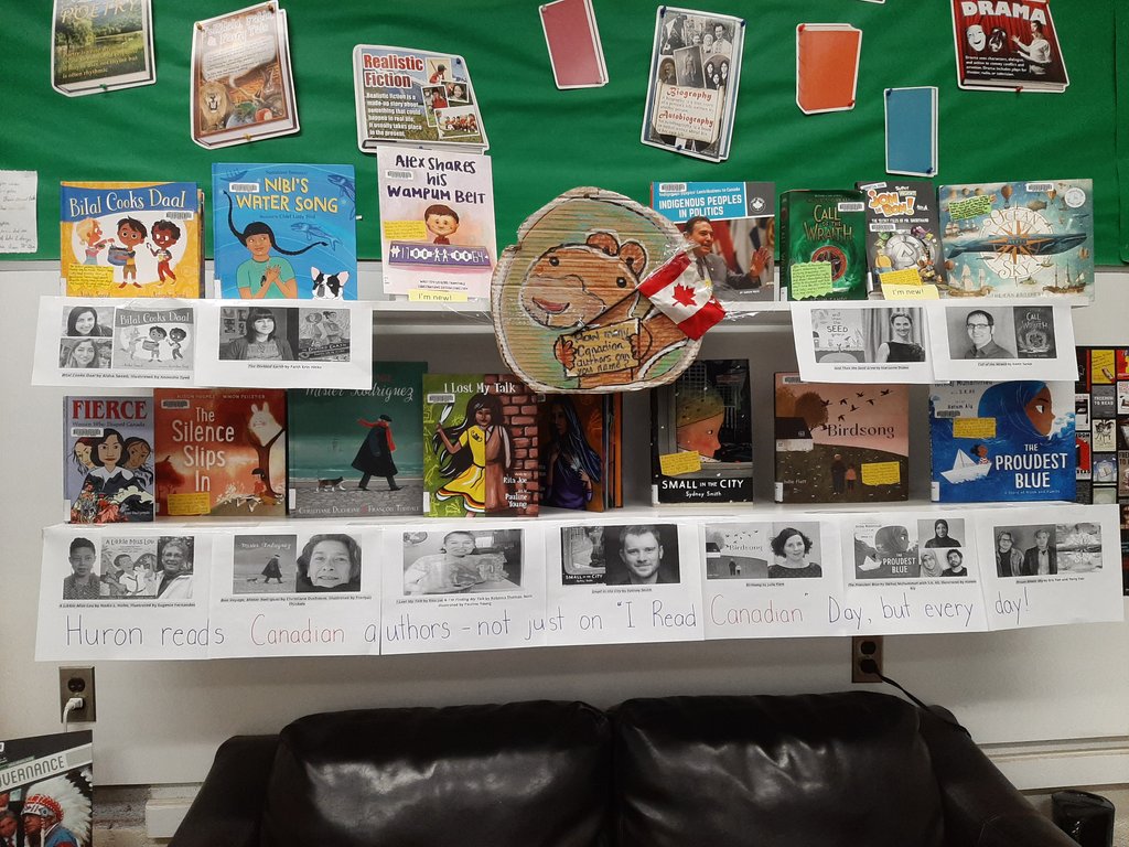 Diana Will Stork (@tlwillstork) on Twitter photo Huron students read Canadian books! We love the Blue Spruce and Silver Birch programs #forestofreading and were thrilled that authors Elin Kelsey and Monique Gray Smith visited us this school year. Happy #IReadCanadian day! Proud to be a <a href="/TDSBLibrary/">TDSB Library Learning Resources</a>. Huron students read Canadian books! We love the Blue Spruce and Silver Birch programs #forestofreading and were thrilled that authors Elin Kelsey and Monique Gray Smith visited us this school year. Happy #IReadCanadian day! Proud to be a <a href="/TDSBLibrary/">TDSB Library Learning Resources</a>.