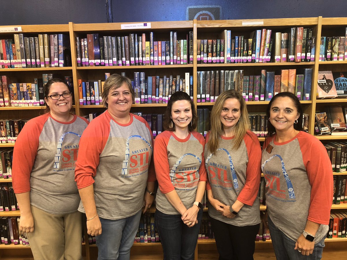 Missed getting a t-shirt last year?  We are placing another order!  Go to greaterstlouisschoollibrarians.org/store/c1/Featu… and order by March 14th.  We can ship the shirt to you, or we will have a pickup date TBD.