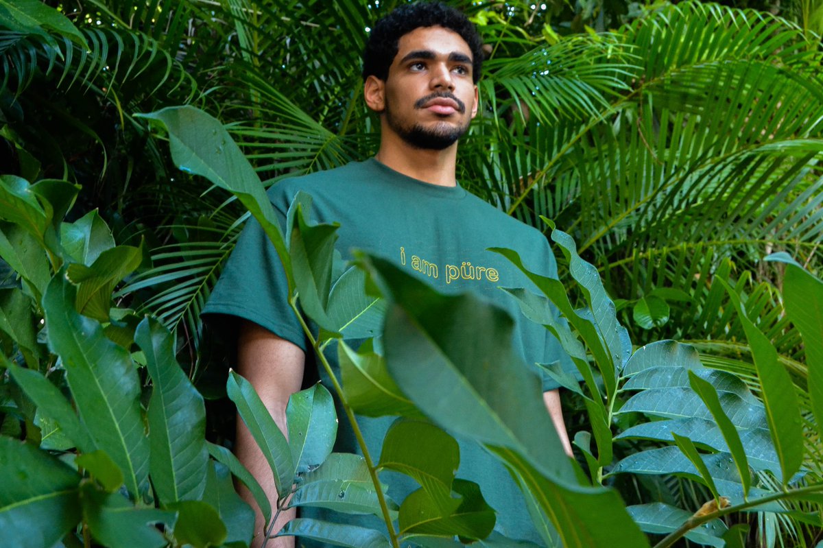 pure2you's tweet photo. the “ i am püre “ tee is now available for 25$.
let the people know who [ü] are. https://t.co/kadvRM7UIW