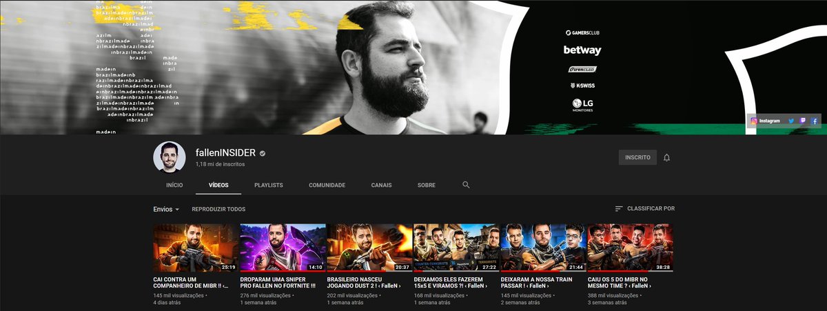 Canal bonito é outro nível xD