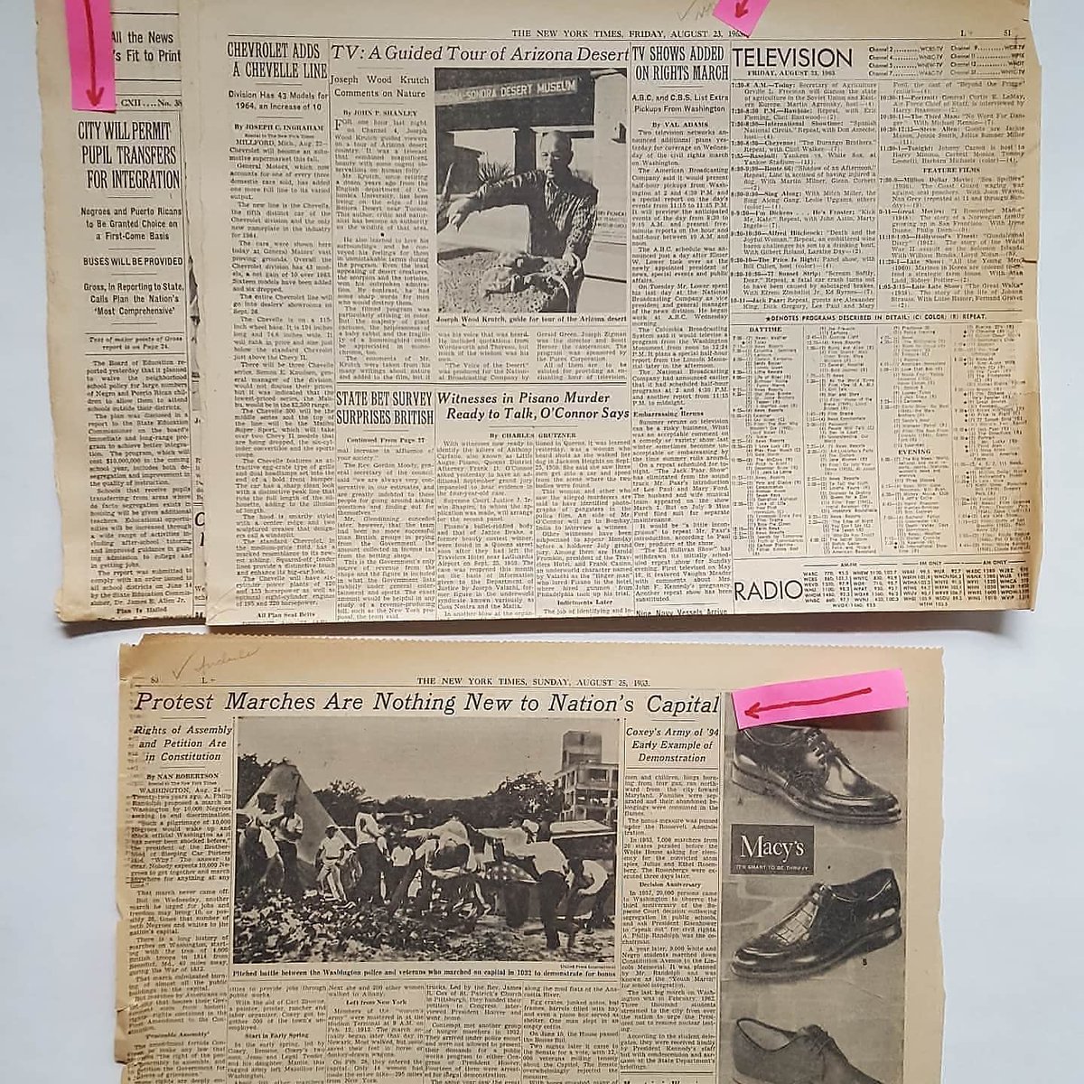 LairdRare's tweet image. A lovely recent acquisition of approx. 300 newspapers regarding the 1963 March on Washington and the 1968 Poor People's Campaign.

Provenance: from an original March protestor. Arranged by yours truly.

#blackhistorymonth #rarebooks #forsale