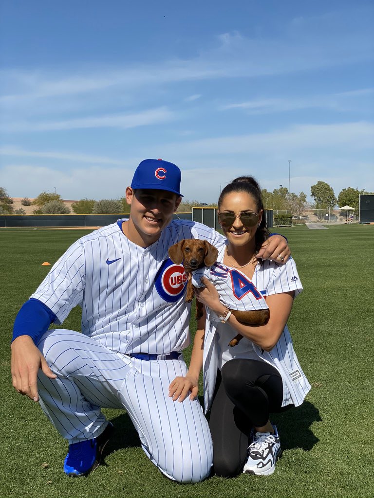 Baseball Bros on X: Anthony Rizzo has a wiener dog named Kevin. That's it.  That's the tweet 🌭🐶⚾️  / X