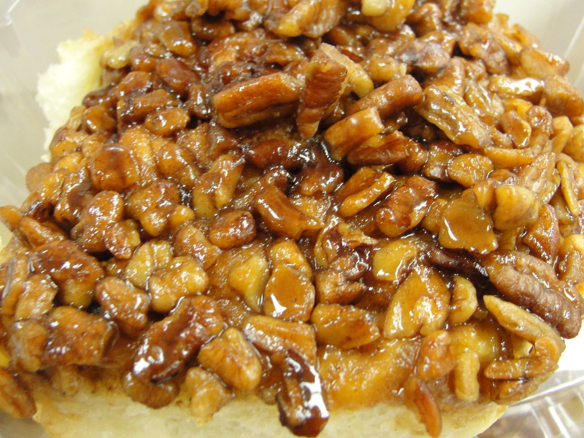 Pecan rolls at Young's Jersey Dairy.  A local favorite!