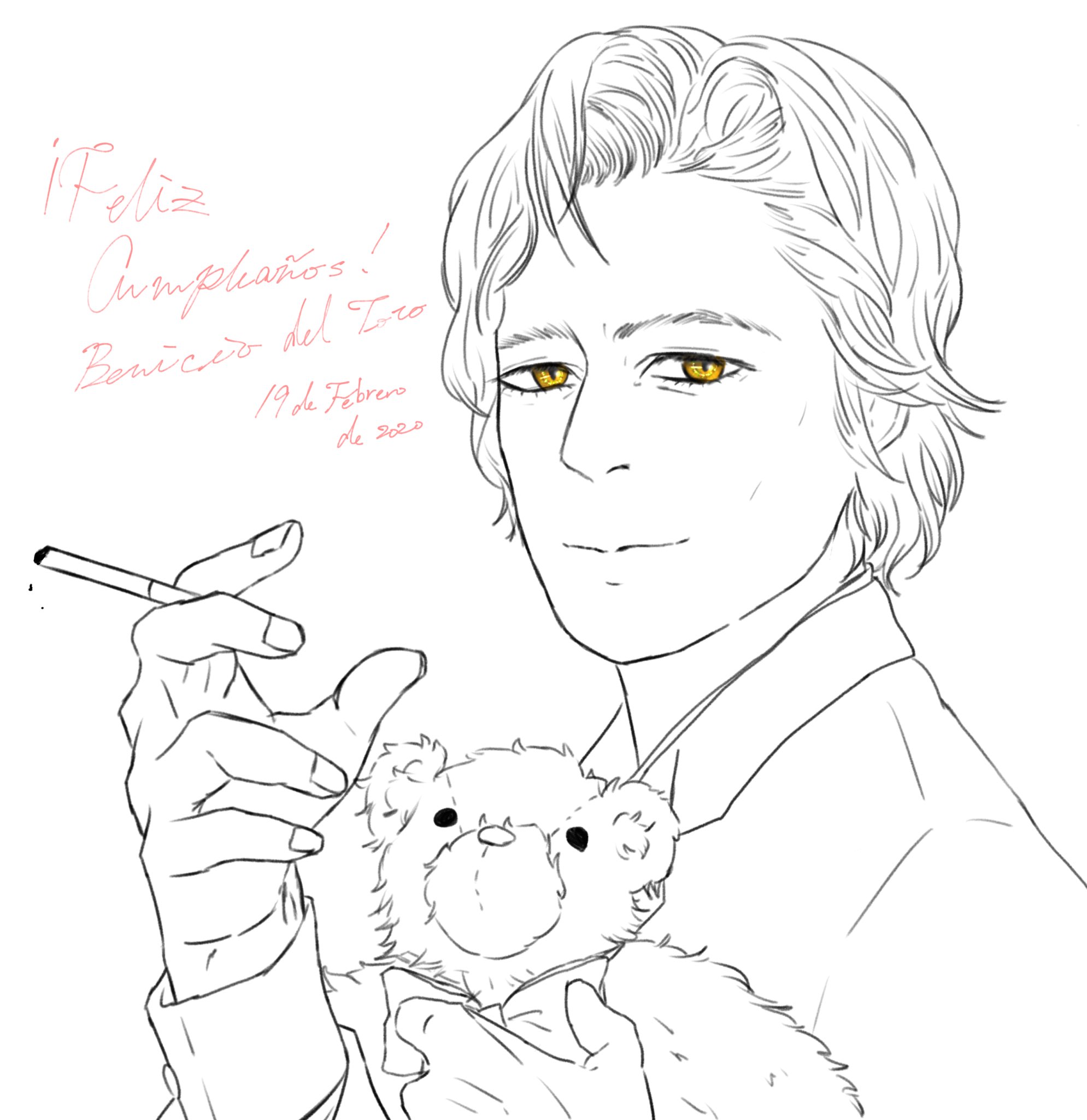 Happy 53rd Birthday to Benicio del Toro!
¡Feliz cumpleaños! 