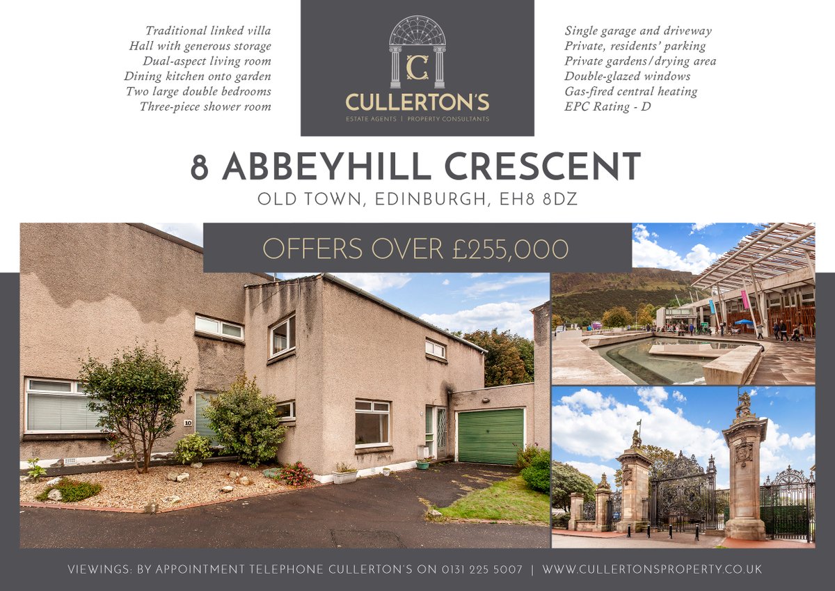 Now Sold. Congratulations to the new owner of 8 Abbeyhill Crescent, Old Town, Edinburgh EH8 8DZ
.
#oldtownedinburgh
#bespoke
#sold
#cullertonsproperty
#propertymarketing
#outstandingresults
