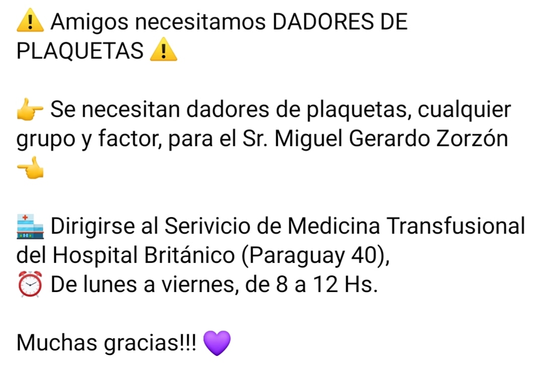 Donemos VIDA (@donemosvida) on Twitter photo 