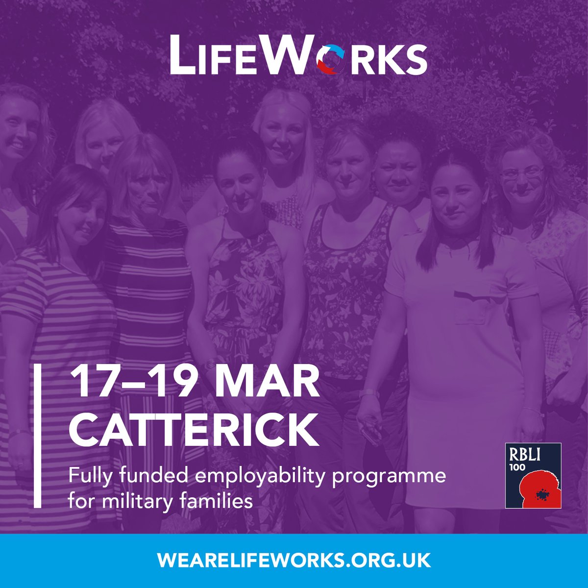 We're bringing @RBLI_LWF, our unique (& amazing) employability pgm for #MilitaryFamilies, to #CatterickGarrison soon
bit.ly/37udQRU
RT plse @Army_BeTheBest @MarkHillMBE @The_Black_Rats @YORKS_REGT @CatterickToday @CatterickGSM @ArmdCavRDG @BFBSCatterick @MilWAGSChoirCat