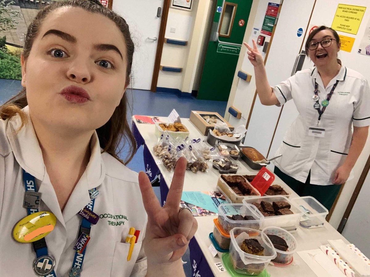 Thank you to everyone who donated cakes, money and helped cover the stall, we raised £204 today! We will add this to the money already raised for the #ResolutionRun @StrokeAssocSW <a href="/UHP_NHS/">University Hospitals Plymouth NHS Trust</a>