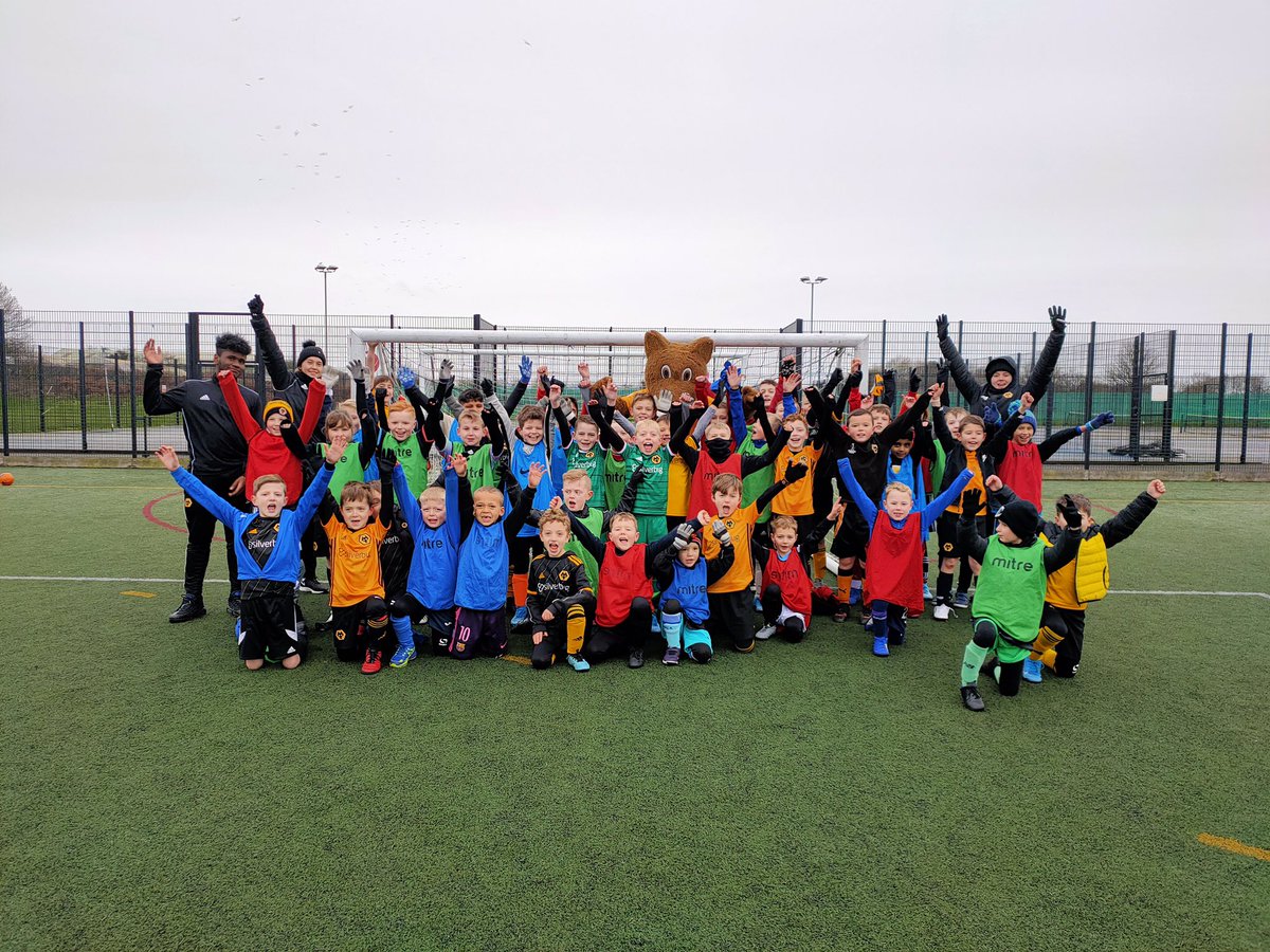 Action shot🙌⚽️

Half term means <a href="/wwfcfoundation/">Wolves Foundation</a> #WolvesSoccerSchools!