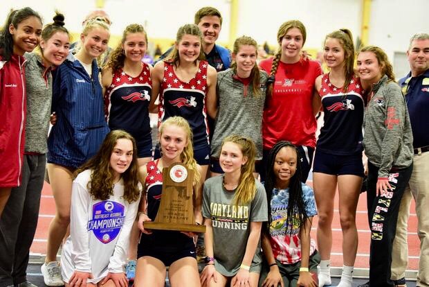 So proud of my girls takin home another great finish 🤩🤪🥈💪🏼<a href="/NHS_Patriots/">Northern HS Patriots</a> <a href="/MilesplitMD/">MilesplitMD</a> next up nattys 🥵
