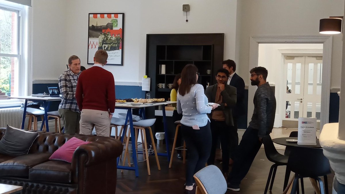Lunchtime for the #OISpace cohort ... food fuels innovation and collaboration! <a href="/Base_Bordon/">BASE Bordon IC</a> <a href="/oxinnovation/">Oxford Innovation Space</a> @SpaceIncNet #SMEs #scaleups #spacetech