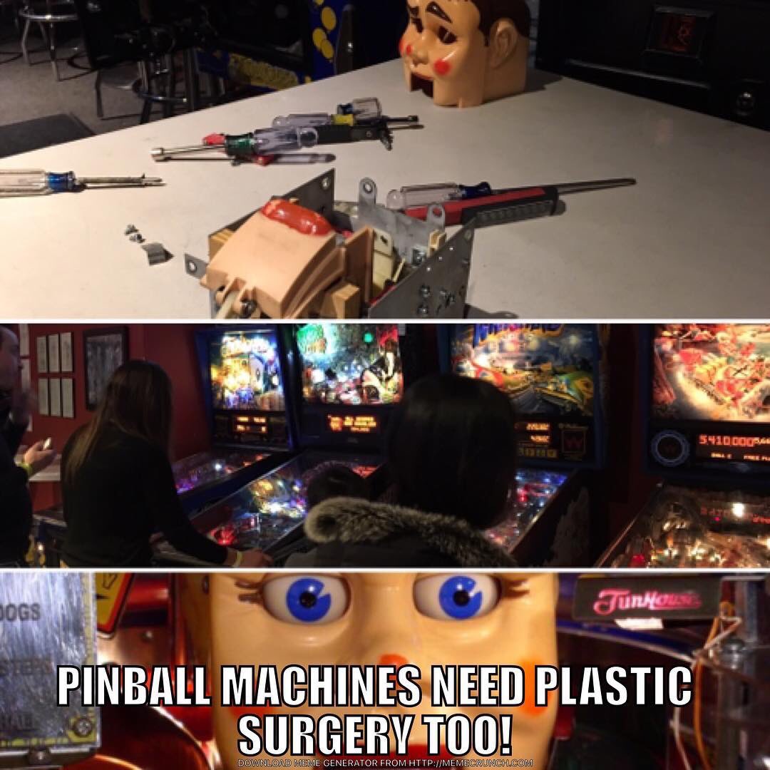 ...when we did an eyelid repair a couple of years ago! 😜