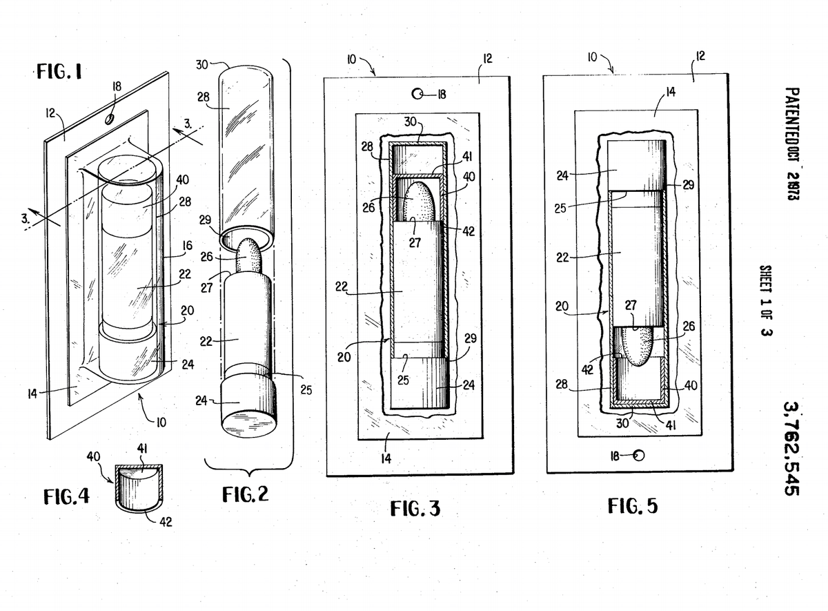 ipbybv's tweet photo. Toledo is known for its advancements in automobiles and other industrial fields, but #Toledo inventors have dabbled in beauty as well! In 1973, US Patent 3,762,545 issued for this "Lipstick Display Package" to local company, Cameo, Inc.
#InventedInToledo #ToledoHistory #patents https://t.co/CM6WAZqLZt
