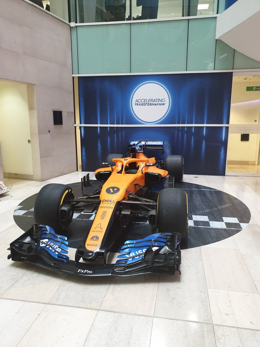 StevenHook10's tweet photo. Great morning spent with @BAT our sponsorship partners of  @McLarenF1 talking about @digital and the transformational opportunities ahead. Very impressed they have the 2020 car in  reception 4 days after its launch! #floorit #iwork4dell @brenogentil https://t.co/iCHRFvTbKi