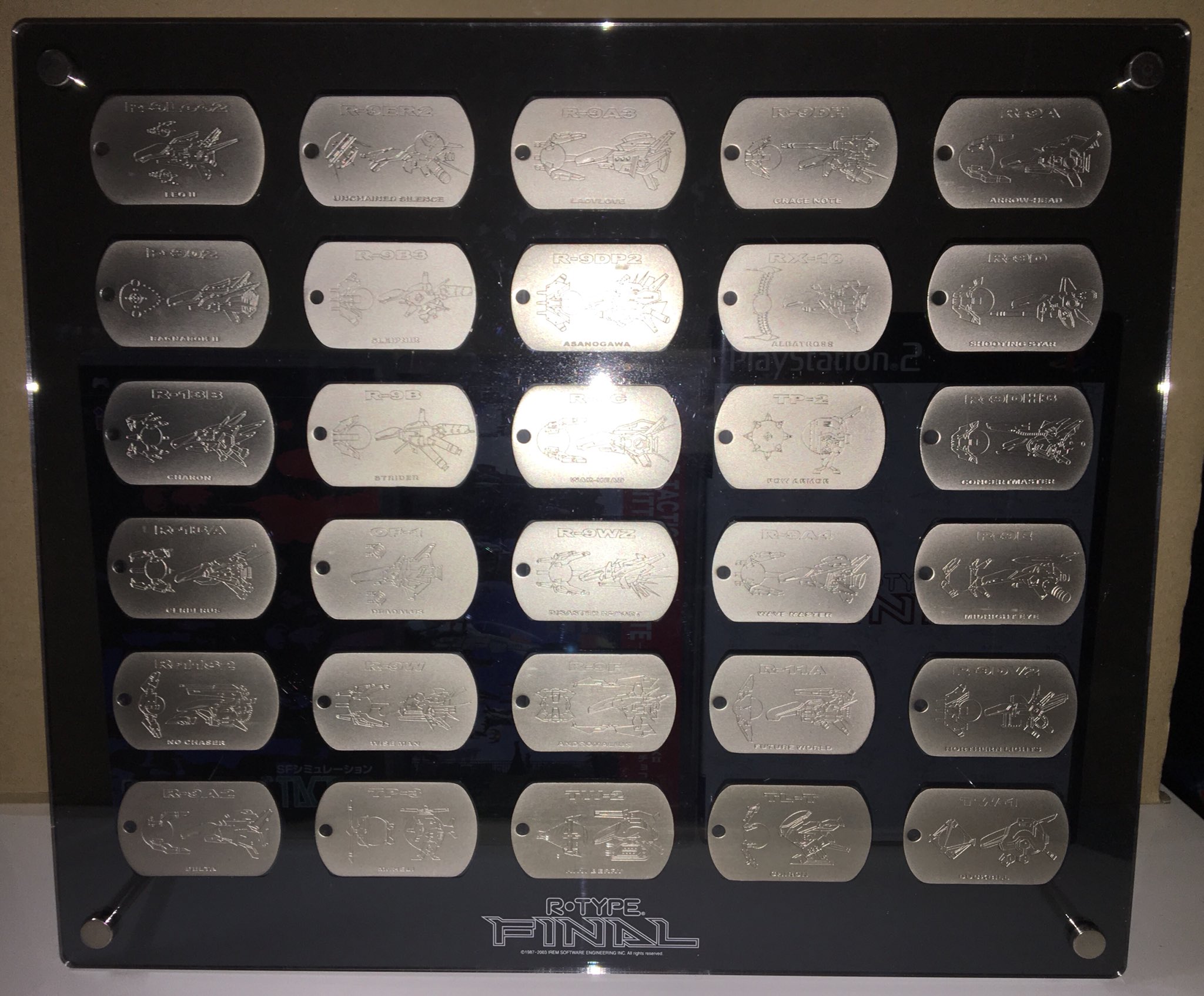 ●盤面良好　PS2　R-TYPE FINAL　ドッグタグ　体験版　セット　シューティング　レトロゲーム●　〜匿名配送〜 t-301 on X: \"R-TYPE FINAL R\u0027sドッグタグコンプリートセット 入手しま