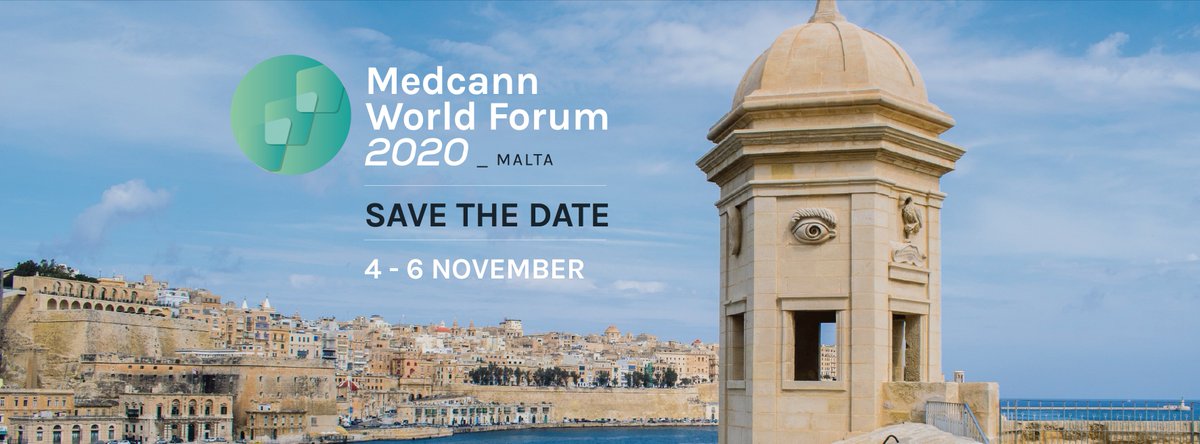 The Medcann World Forum 2020 will take place between the 4th - 6th of November.

Medcann 2020 "Creating a sustainable eco-system for the future"

#MedicalCannabis #Conference #Malta