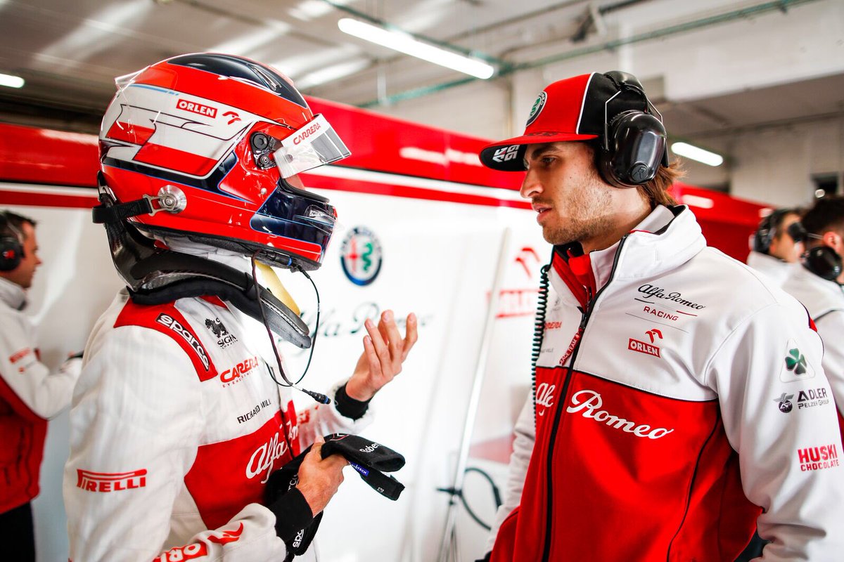 Robert Kubica i bolid #C39 w akcji na torze w Barcelonie! Polak dzisiejszą turę testów ma już za sobą, teraz pora na Antonio 🙌 #RK88 #SupportKubica #GetCloser @alfaromeoracing @TeamORLEN – at Circuit de Barcelona-Catalunya