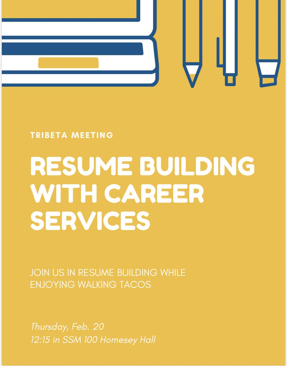 OCUTriBeta's tweet photo. Come build your resume with us tomorrow and enjoy some walking tacos🌮 https://t.co/lXKEO9m12T