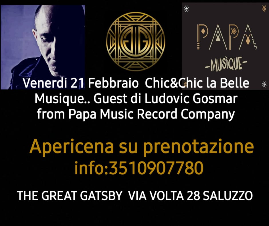 LGosmar's tweet photo. Cool Music &amp; Cool Gatsby ! 
#papamusicrecordcompany https://t.co/wFt6ByB06p