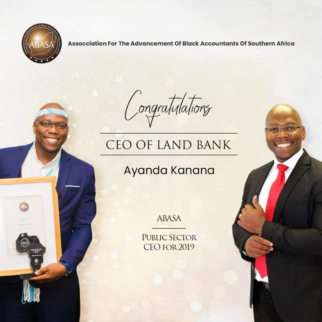Congratulations are in order for the SAPSA Awards CLM  Young Professional of the Year 2018 Ayanda Kanana on appointment as CEO of Land Bank.