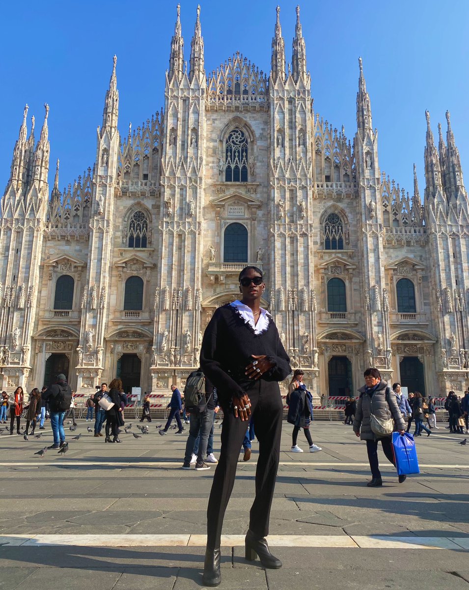 rickeythompson's tweet photo. Milan darling❤️ https://t.co/pKyW5xBspw