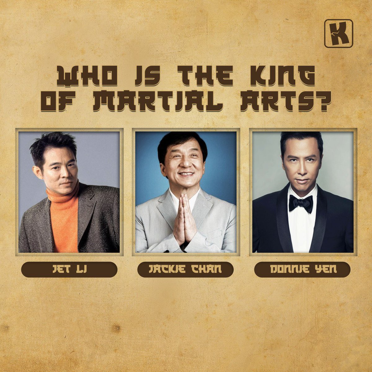 Jackie Chan And Donnie Yen And Jet Li