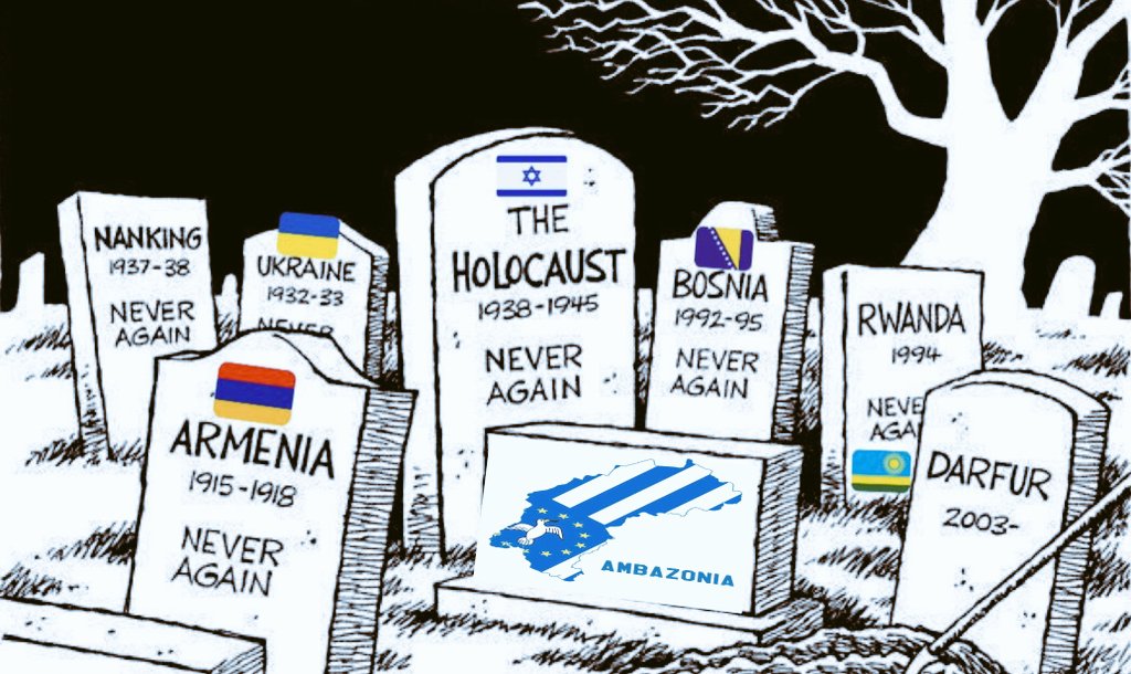 WestCameroons's tweet photo. @USEmbYaounde The People of #SouthernCameroons are tired of this Lip service frm the Int'l community. They're being butchered &amp; roasted like chicken for Christmas by Biya's French #Cameroon military &amp; all the @UN &amp; Int'l community keep singing is "Violence must Stop"

Another #NeverAgain ? https://t.co/9TY1cZvSOp