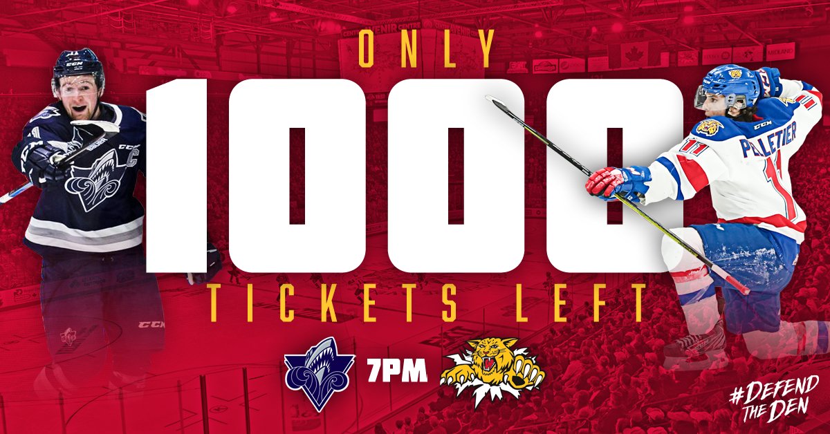 monctonwildcats's tweet photo. The last minute rush for this marquee matchup has started. Don't be disappointed! Grab your tickets in person at the Subaru of Moncton Box Office or skip the line &amp; purchase at: https://t.co/jZhha3Pc3C
$10 for students with valid ID. Use Offer Code 'WildStudent'.
#DefendTheDen https://t.co/S6DZaq1vcV