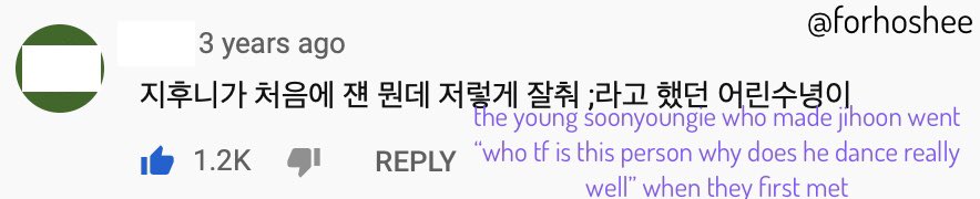 even up until now, among fans and nonfans, it's called the legendary "idk who hoshi is but i know where hoshi is" videothe comments mostly said "i'd be weirder if he doesn't turn out to be an idol" "ah so this is the kind of people who should be an idol" but also, these: