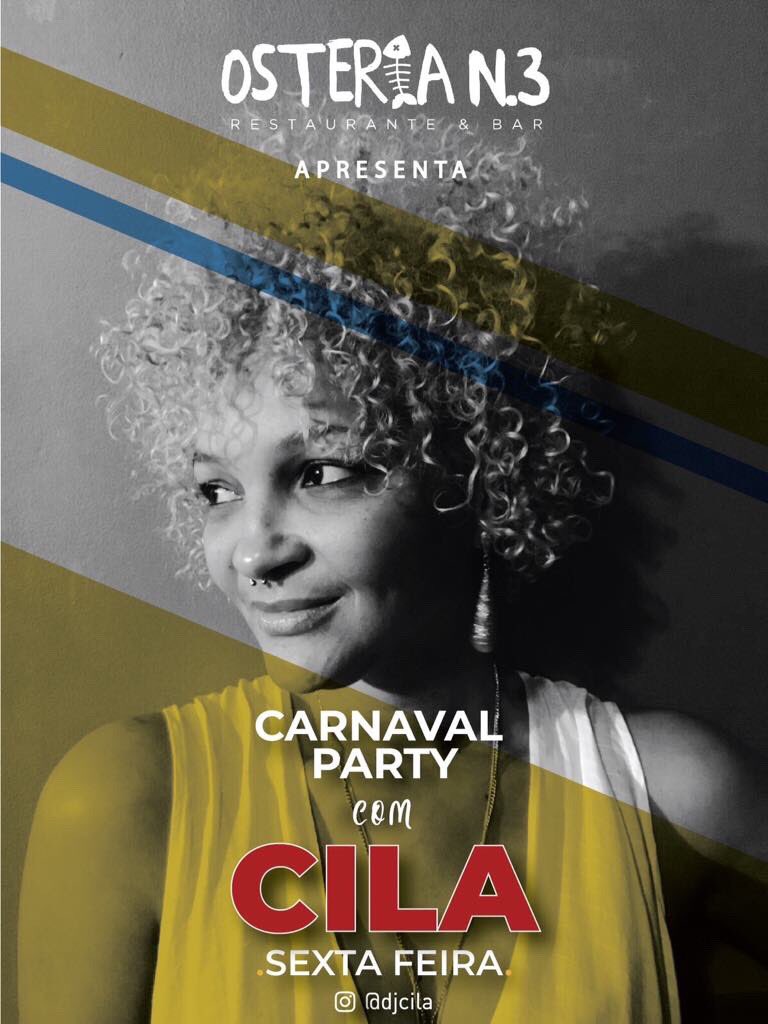 DJCila's tweet image. Pre Party na Osteria N.3 Sexta-feira 21. 2. 2020 ~ 22:Horas - 2:Horas ~ 
#Praia #CaboVerde #CapeVerde #CapVert #CapoVerde #kapverde #Cila #Carnival #Carnaval #Carnaval2020 #CarnavalParty