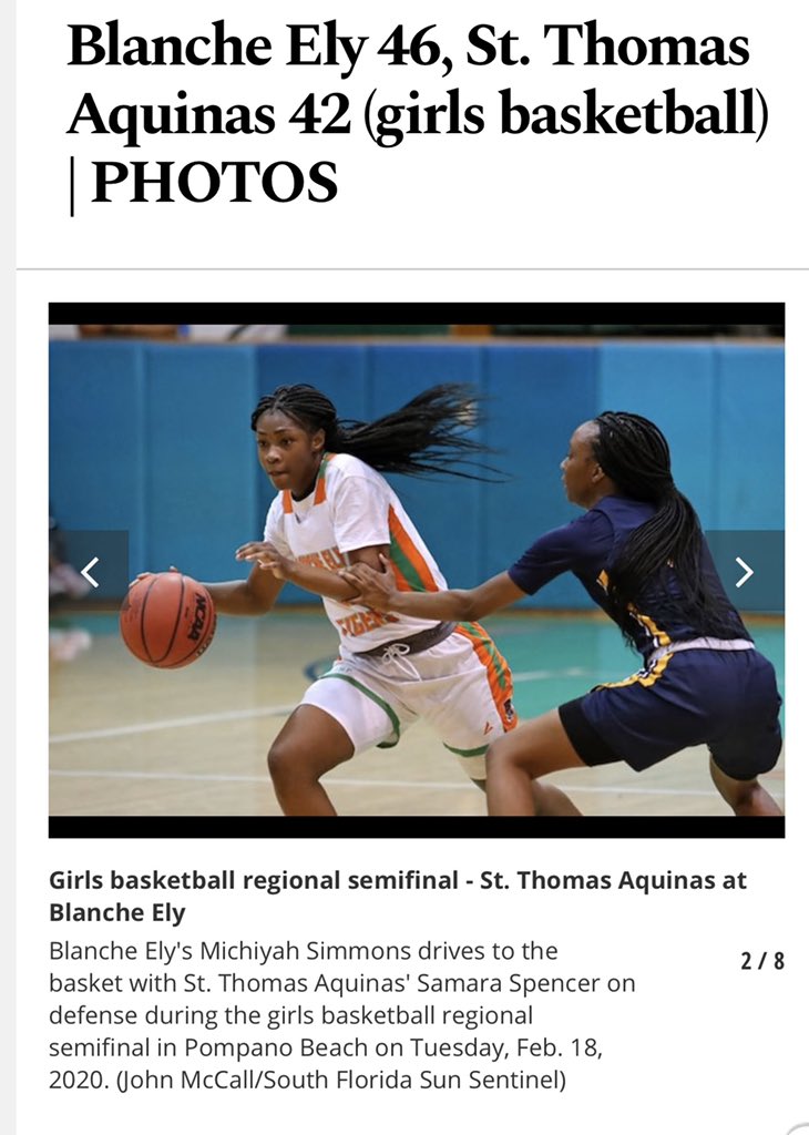 Mocachocolate80's tweet photo. @MichiyahS had a good game last night with a double double ๐
๐๐
๐
#TheSparkPlug
#Road2Lakeland
#DayByDay
#TigerPride๐
https://t.co/ASwIydqocI