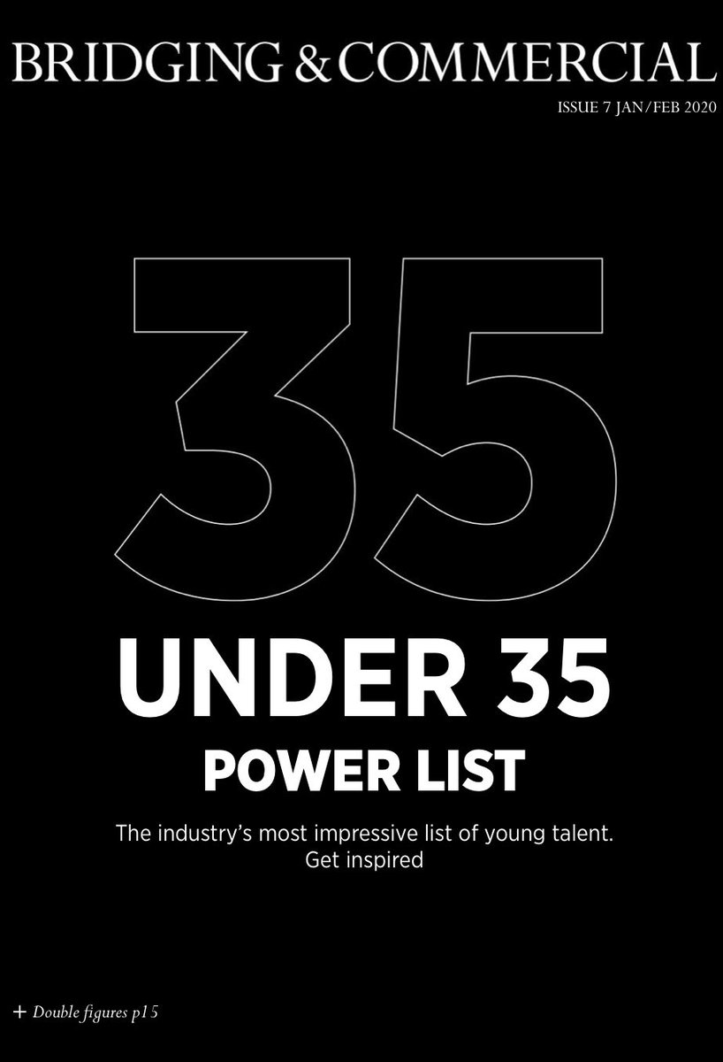 The eighth issue of the <a href="/BandCNews/">Bridging&Commercial</a> Magazine has landed! We interview <a href="/htbplc/">Hampshire Trust Bank</a>, <a href="/Precise_Mtgs/">PRECISE.</a>, @PlutoFinance,  <a href="/ASTLbridging/">ASTL</a> and <a href="/FIBAUK/">FIBA</a>, and reveal who made our inaugural Top 35 Under 35 Power List! 💪🖤 Read it here: issuu.com/bandcmagazine/…