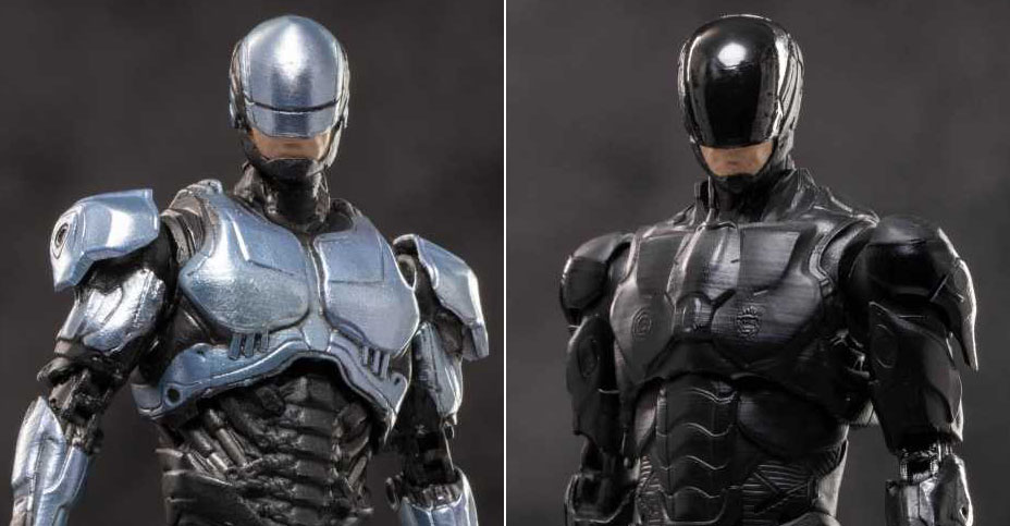 Toyark's tweet photo. New photos and details have been released for the upcoming @PREVIEWSworld Exclusive #Robcop (2014) Figures from @HiyaToys: https://t.co/ndJoI33t27 https://t.co/iRUpLpesJM