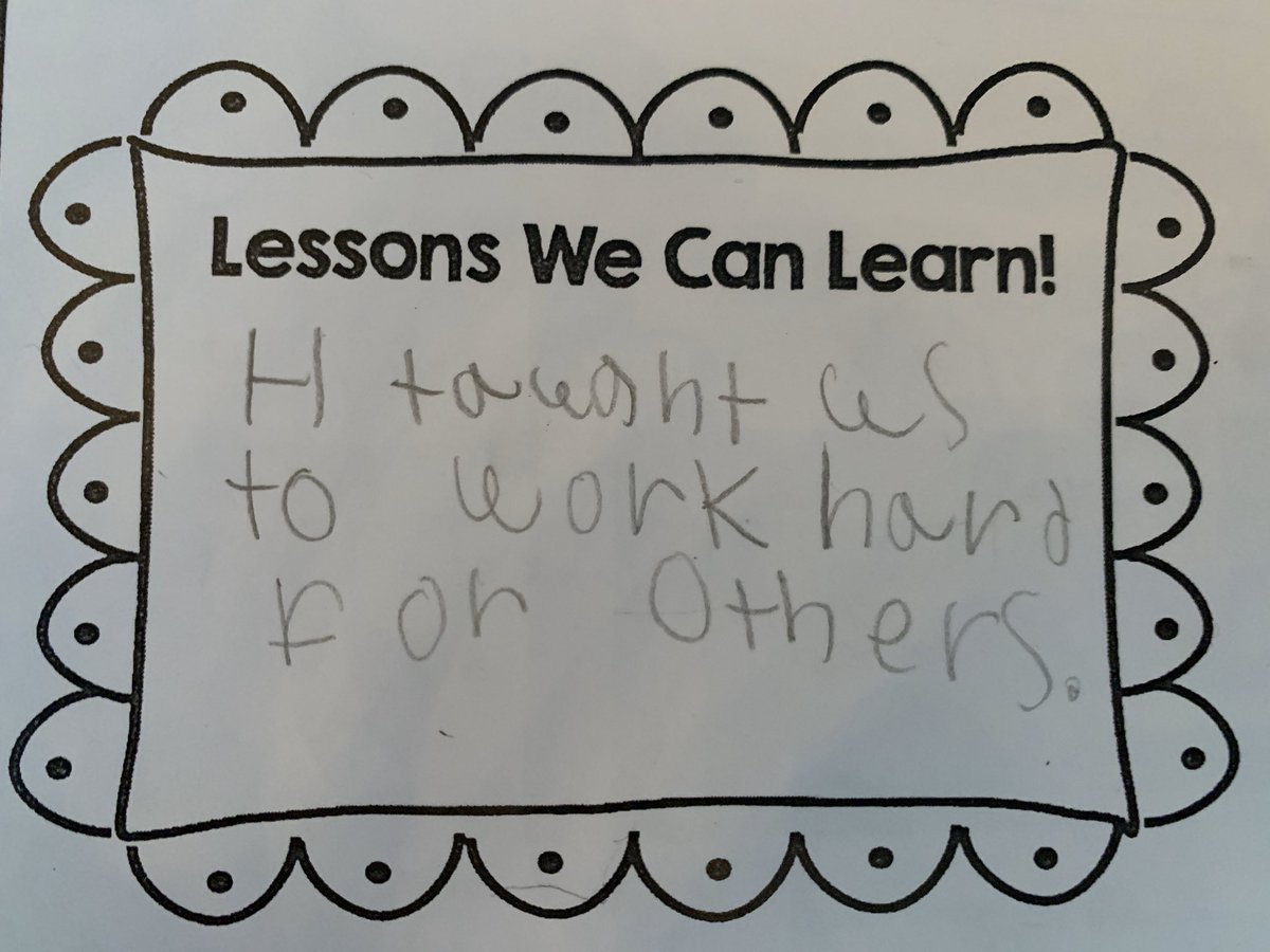 MrsMcSween's tweet photo. It’s amazing to see the “life lessons” these kids took away from our Very Important People unit. Shout out to @BetsyMenck for all her hard work planning! #FSHETogetherWeCan #2Legit2quit 😜 we are still working on our spelling - makes them cuter... right? https://t.co/Y7BFf2xJUh