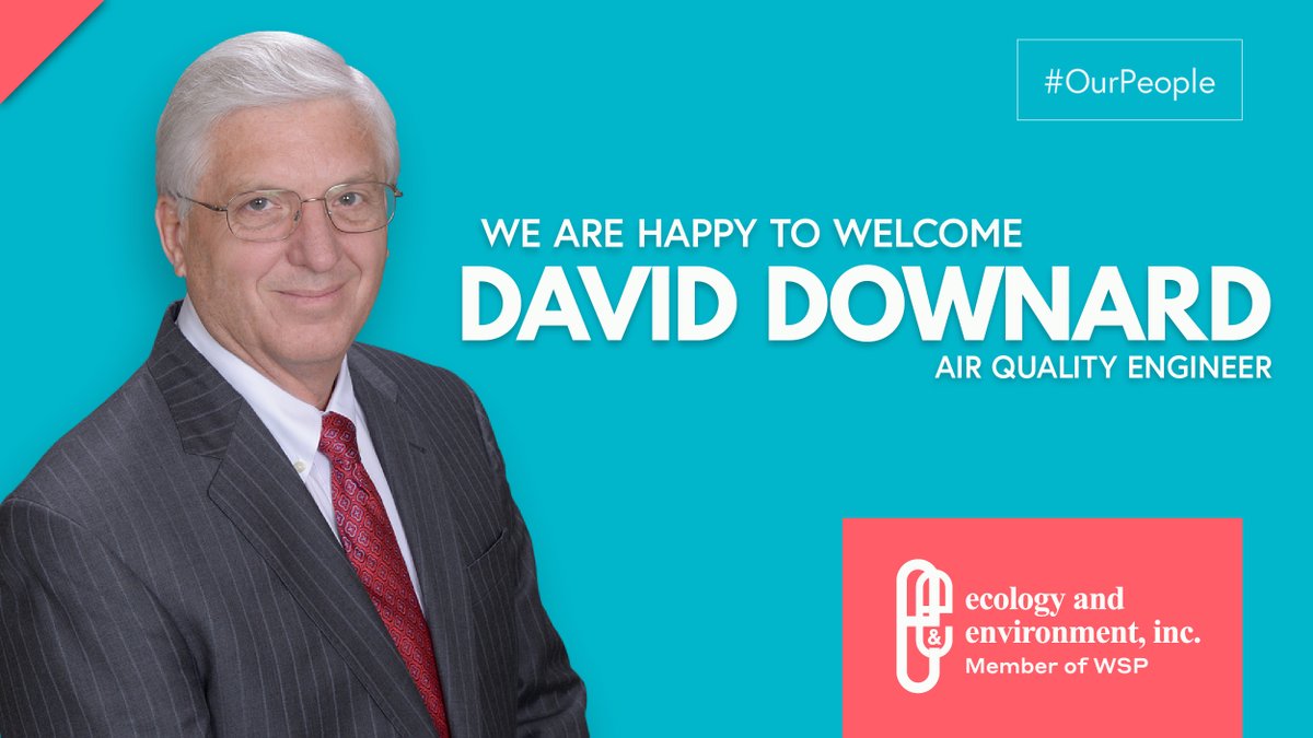 ene_inc's tweet photo. Please join us in welcoming our new Air Quality Engineer, David Downard, PE. David, who works out of our #Houston office, is a Professional Chemical Engineer with 39 years of experience. #WelcomeAboard #NewHire #OurPeople https://t.co/SWPdDM0Bxp