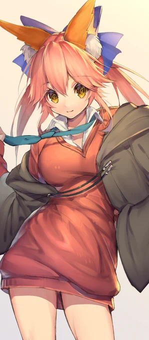 【FGO】玉藻ちゃん
ぐだおの魔術礼装を着る
#FGO
#玉藻の前 