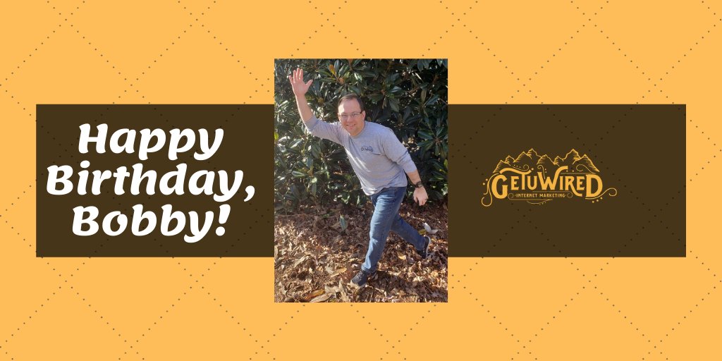 Please join us in wishing Project manager extraordinaire, Bobby V, a Happy happy birthday! 