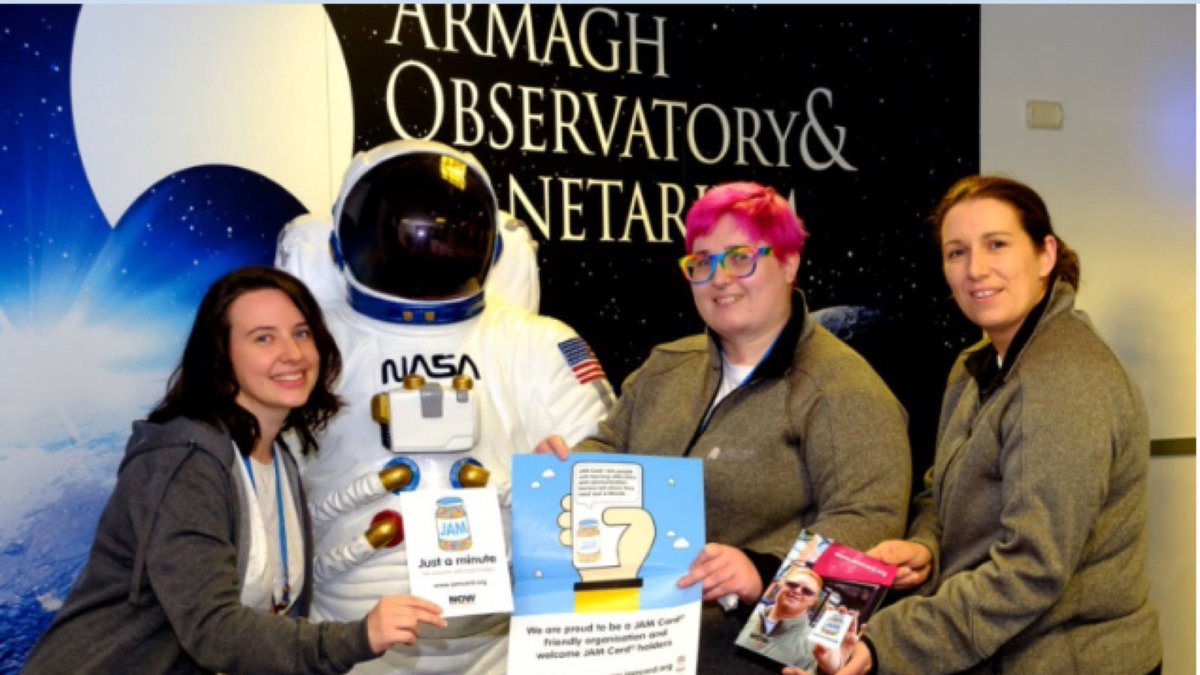 NOW_Group's tweet photo. @ArmaghPlanet is the next generation of space observatories. Everyone should be able to discover the vast wonders beyond our planet and that is why the #Armagh Planetarium is proud to be #JAMCardFriendly! The final frontier can now be experienced by all! https://t.co/Emjuwa2siJ