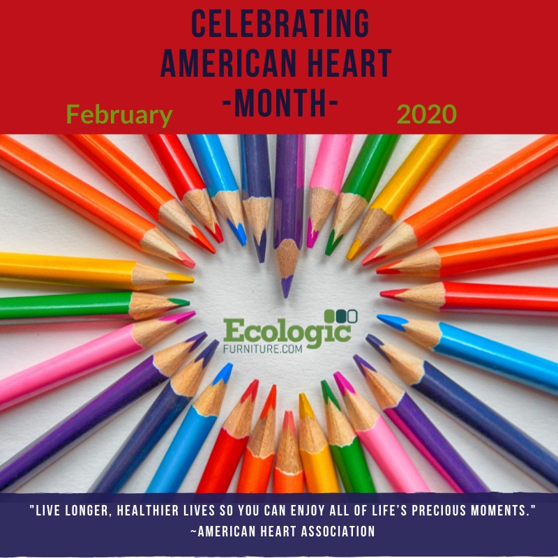 Ecologic Furniture Cares! Heart disease is the No. 1 killer of women, killing more women than all forms of cancer combined. Go Red For Women to help women like you fight back. #ecologicfurniture #americanheartmonth  <a href="/EcologicResLife/">Ecologic Furniture</a>
ow.ly/72E750yqea2