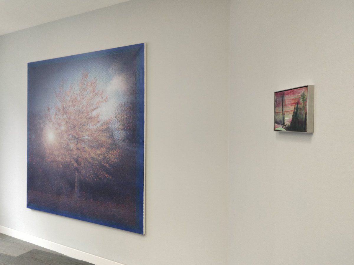 Sarah__Gilman's tweet photo. Wonderful to finally see #itsgonnarain at Watson Farley & Williams. Definitely worth a visit! (side note: the toilets there smell divine!) @dancoombsart #contemporarypainting #fineartpainting #leemaelzer #guyallott #covadongavaldes #danhays #elizabethmagill https://t.co/3QCWrP6CJQ