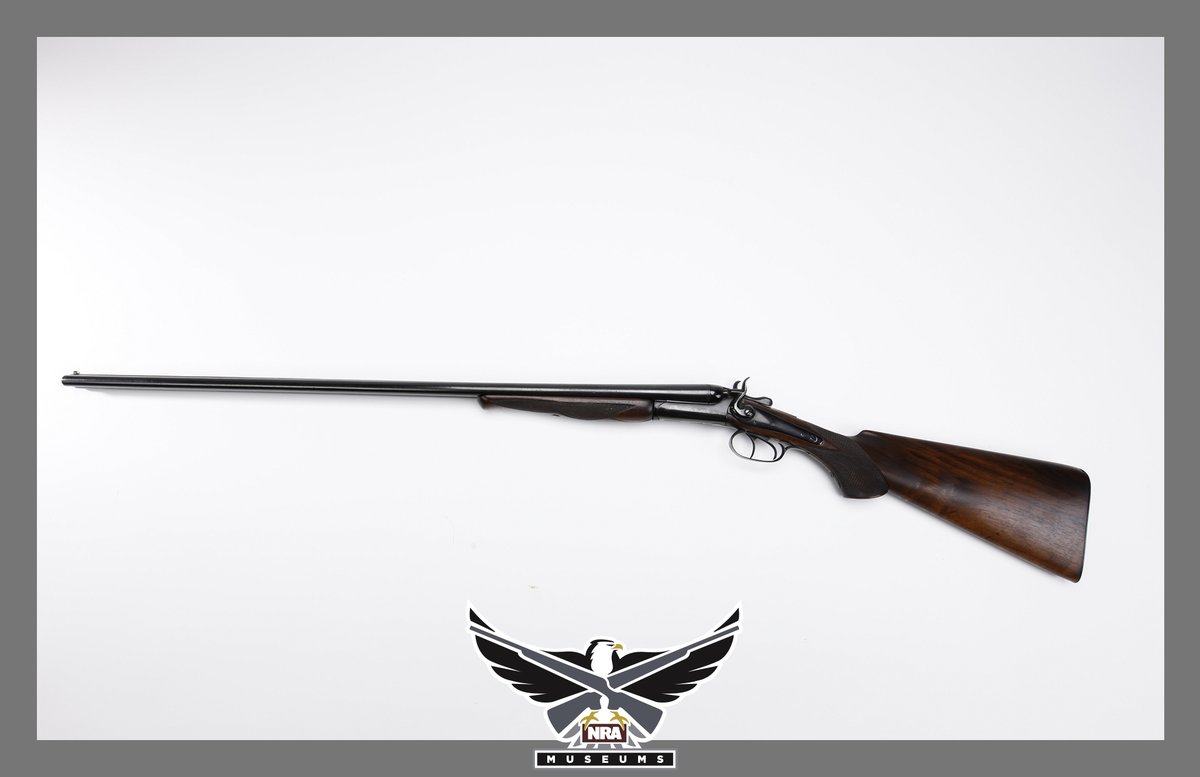 #GOTD - Annie Oakley's Double Barrel 410 Shotgun. The backstory on our GOTD is that this .410 bore double barrel, made by Gold, Hibbard &amp; Spencer was the gift of Annie Oakley to a childhood friend in Oklahoma in the early 1900s. #history #nramuseums